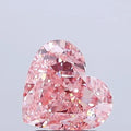 2.18ct Heart Lab Grown Diamond (Colour Fancy Vivid Pink, Clarity VS1, IGI Certified)